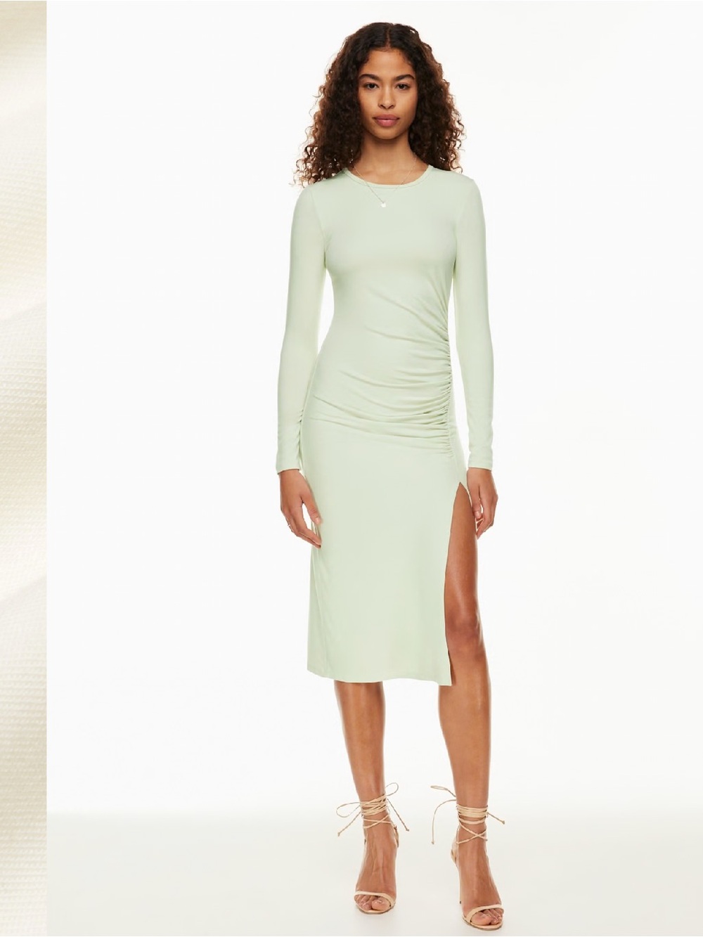 Wilfred Amelia Cream White Long Sleeve Dress